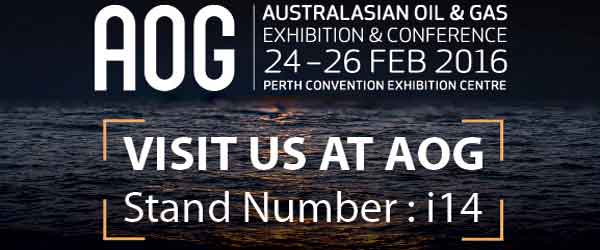 Come see us at the AOG Exhibition & Conference