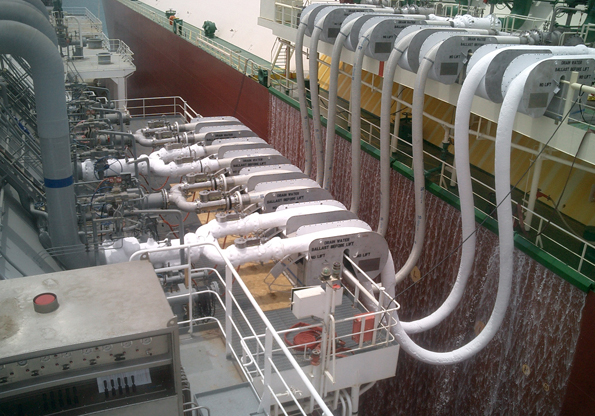 How to relieve stress on hose reel transfer systems