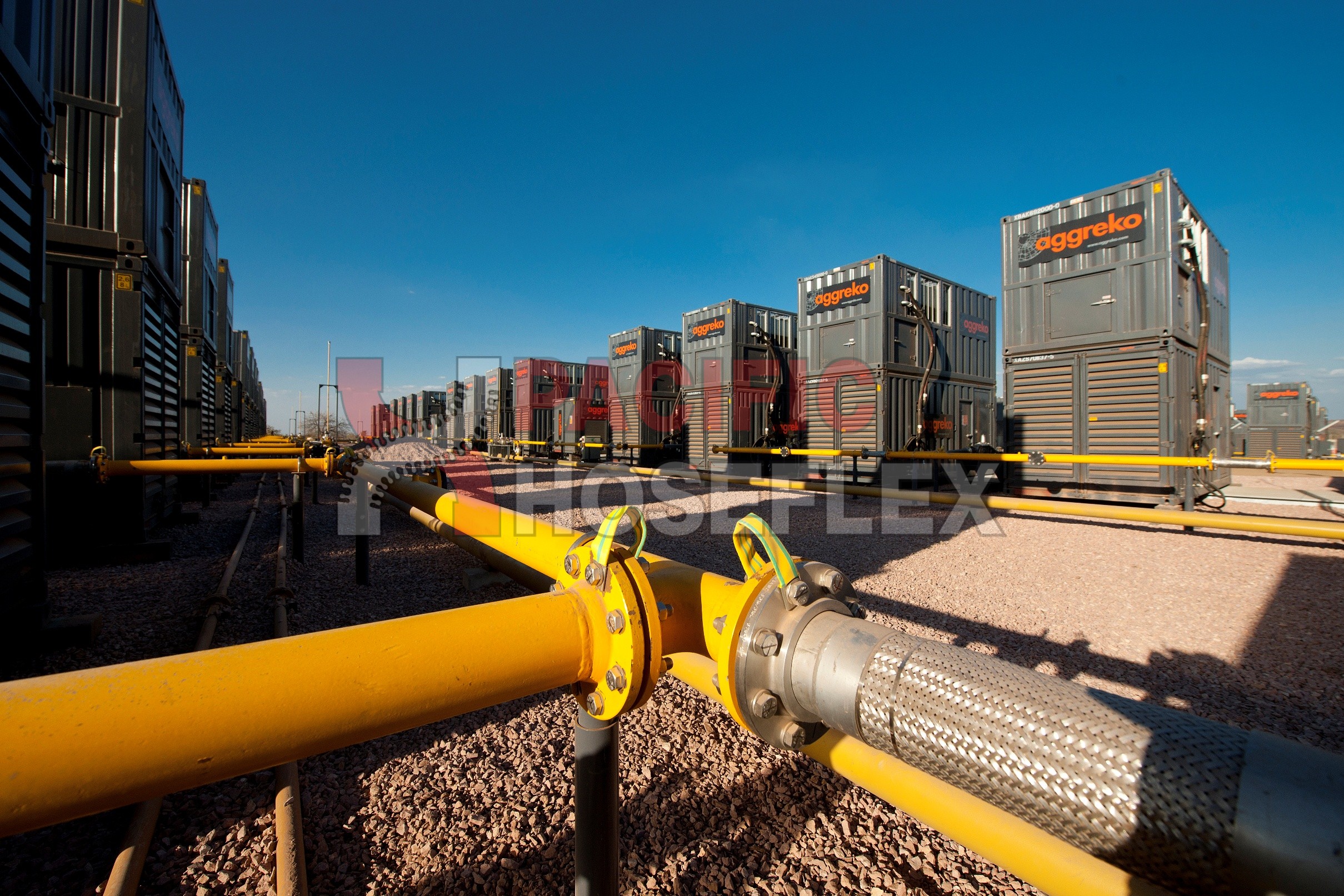 Aggreko The Gas Fired 175mw Ressano Garcia Power Plant In Mozambique.